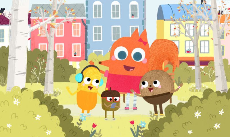 Nutz animation series still