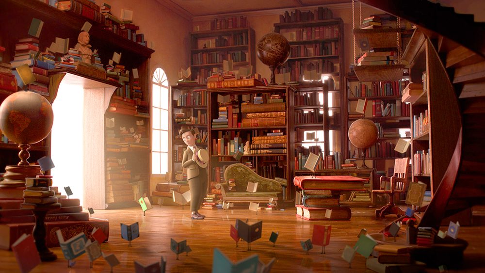 The fantastic flying books of Mr. Morris Lessmore animation film still