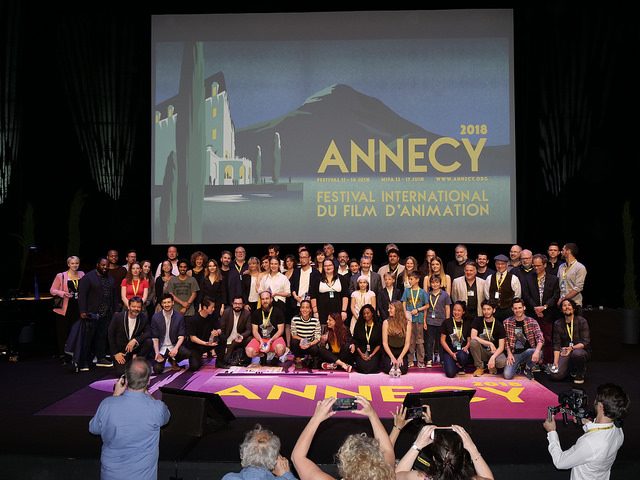 Annecy Festival 2018 award ceremony photo