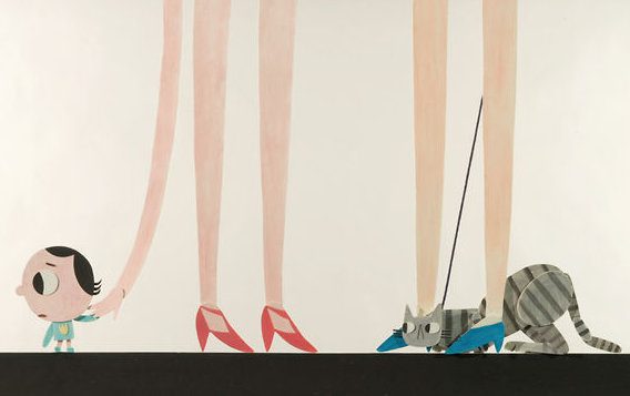 The Red Heels / Les talons rouges by  Olesya Shchukina animation film still
