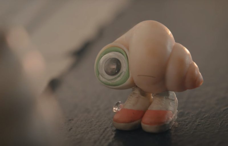 Marcel the Shell With Shoes On animation film still