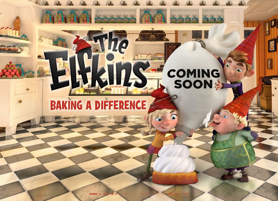 Elfkins Baking a Difference animation film stilll