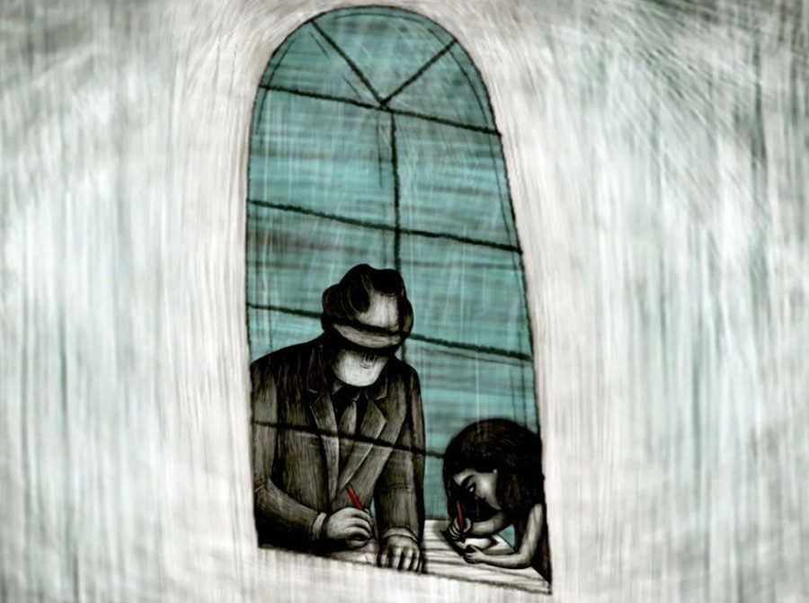 Uncle Thomas, Accounting for the Days, Regina Pessoa animation film still