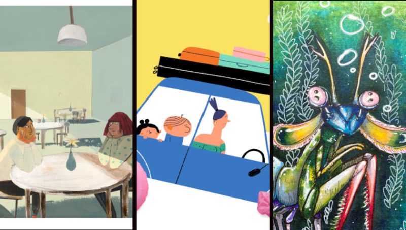 Animarkt Stop Motion Forum 2021 winners animation films stills collage