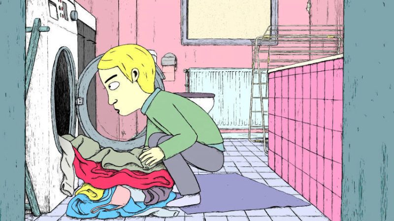 I'm Going Out for Cigarettes (Je sors acheter des cigarettes) by Osman Cerfon animation film still