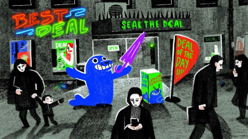 Seal the deal animation film still