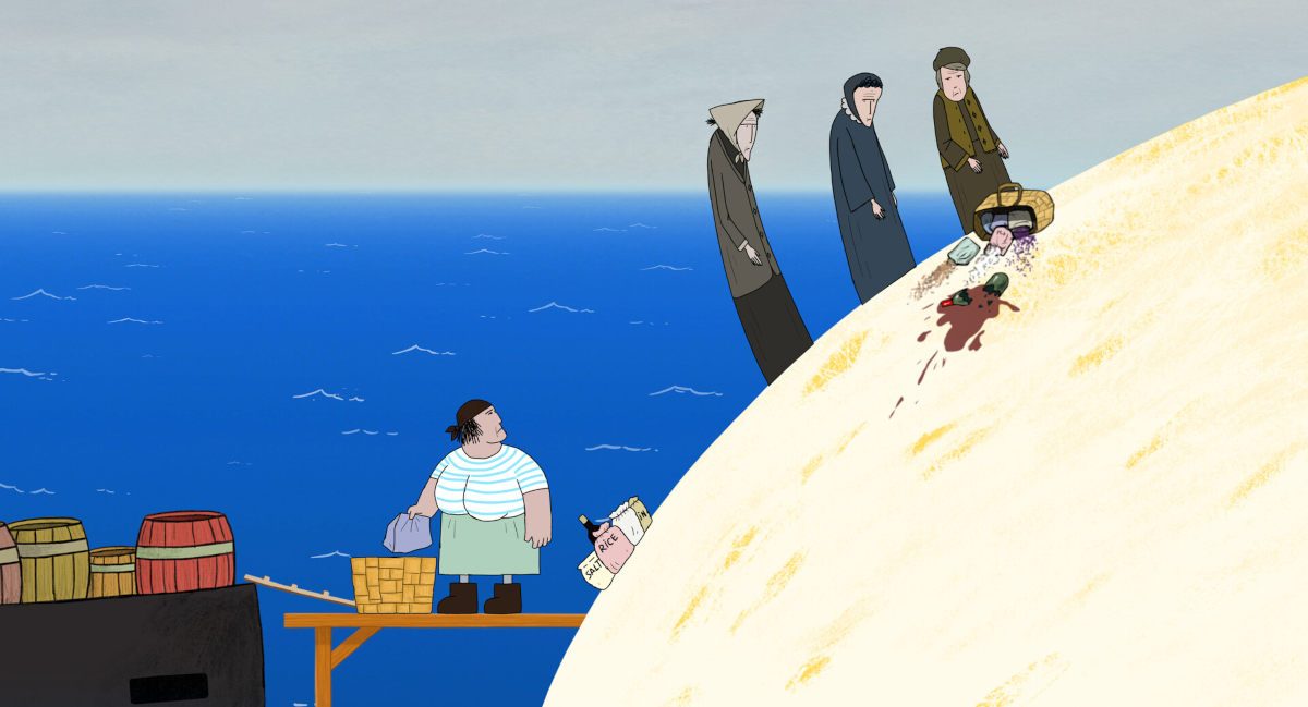 Three Sisters Konstantin Bronzit animation film still