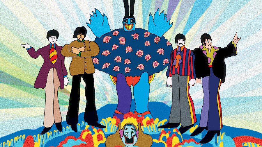 Yellow Submarine animation film still