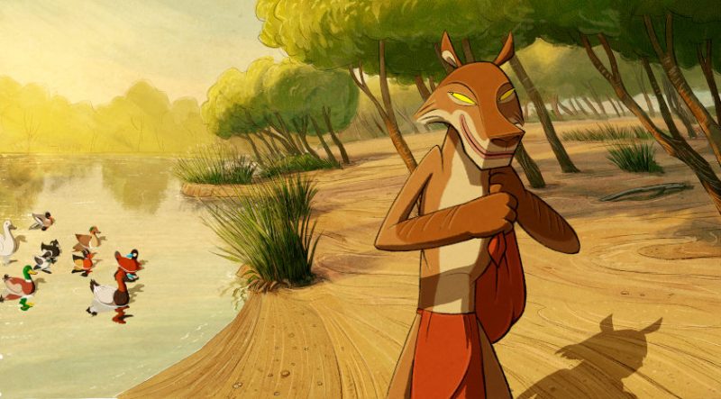 Four Souls of Coyote Hungarian animation film still