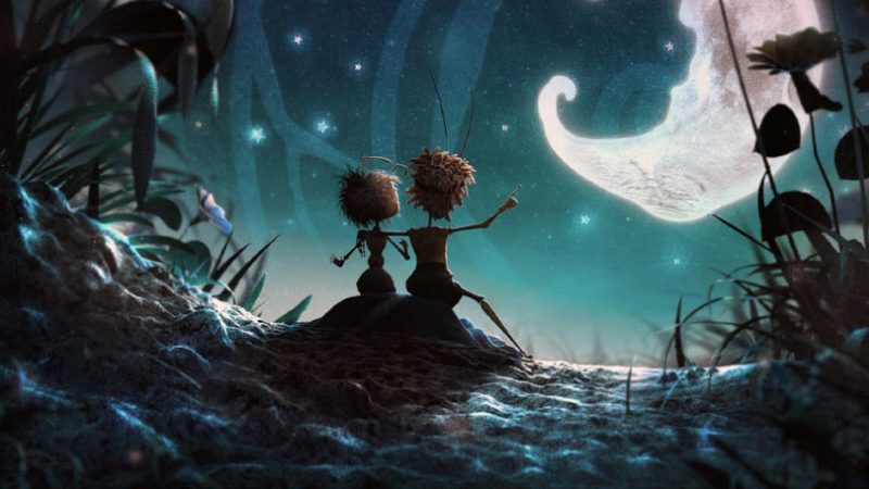Cricket and Antoinette animation film still