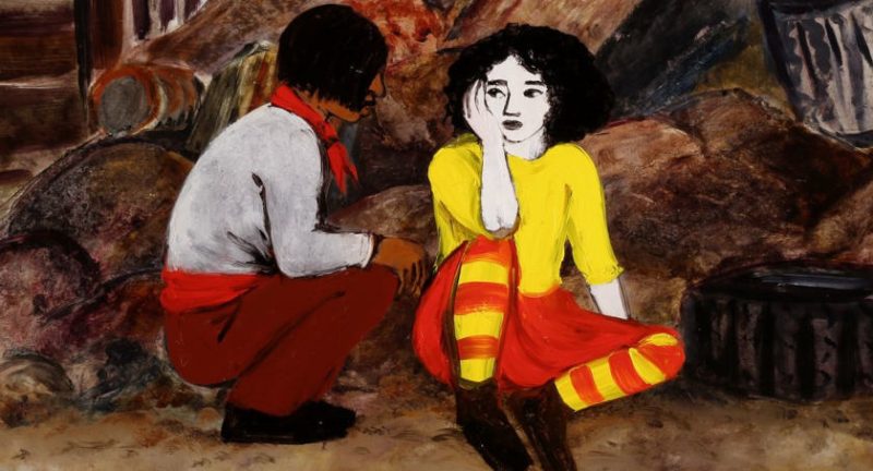 The Crossing by Florence Miailhe animation film still