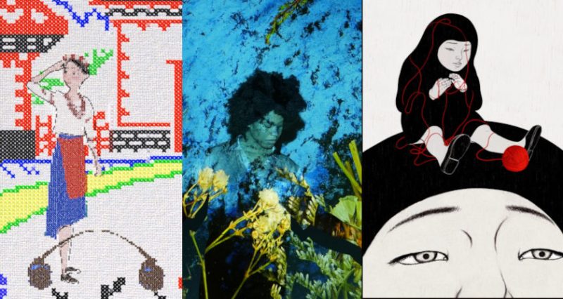 Collage of animation stills from BIAF Selections 2024