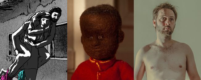 3 short animation films collage selected at the 2018 Directors Fortnight Cannes