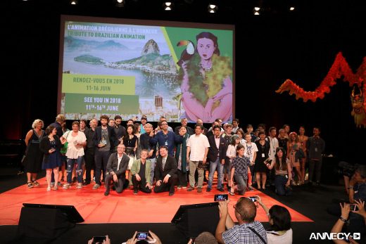 Annecy Film Festival award ceremony 2017