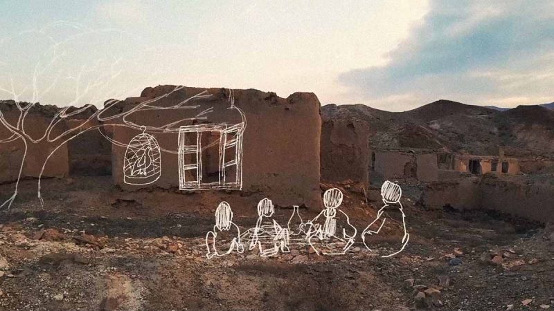 Voices of the Mountains a collective animated short film still