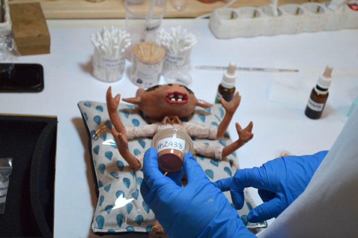 My Grandfather's Demon animation feature photo making of