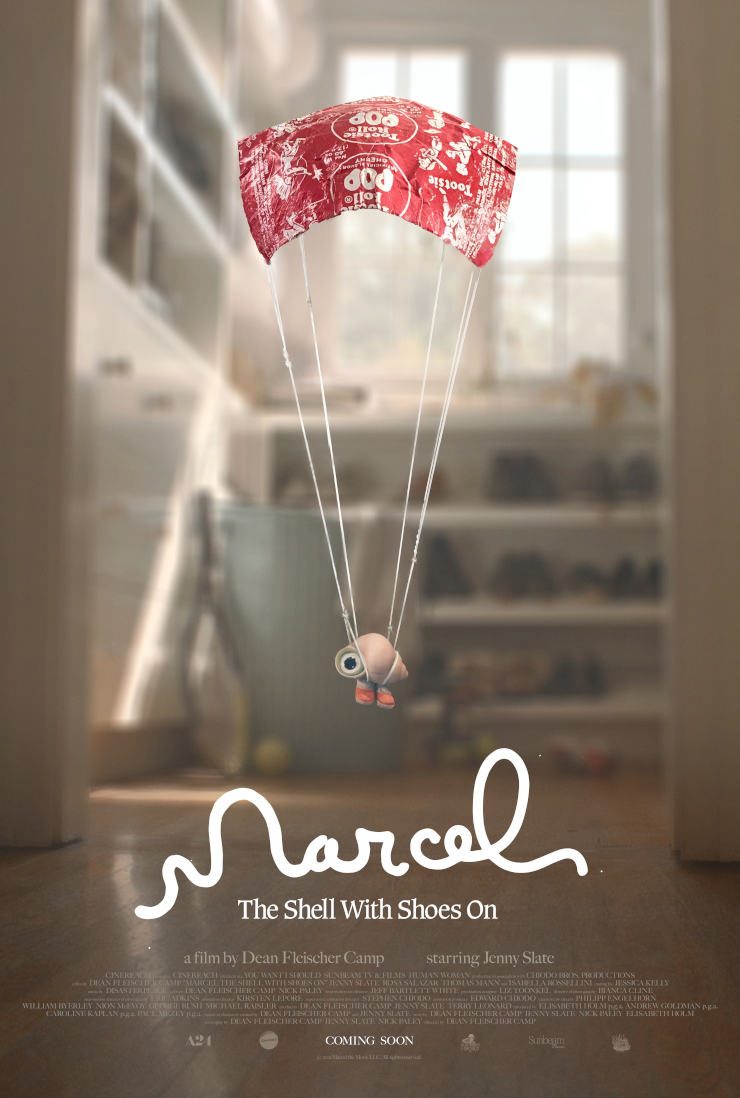 Marcel the Shell with Shoes on Poster
