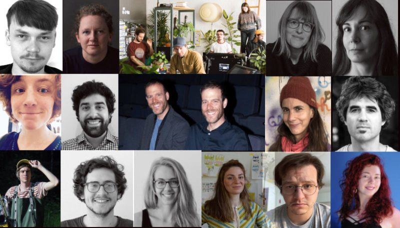 15 Swiss animation directors collage photo