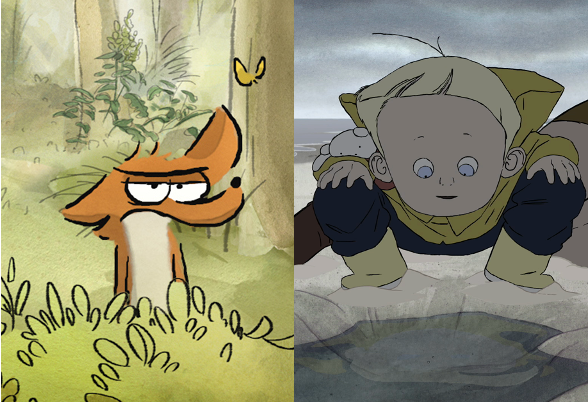 Cesars 2018 collage of animation film stills