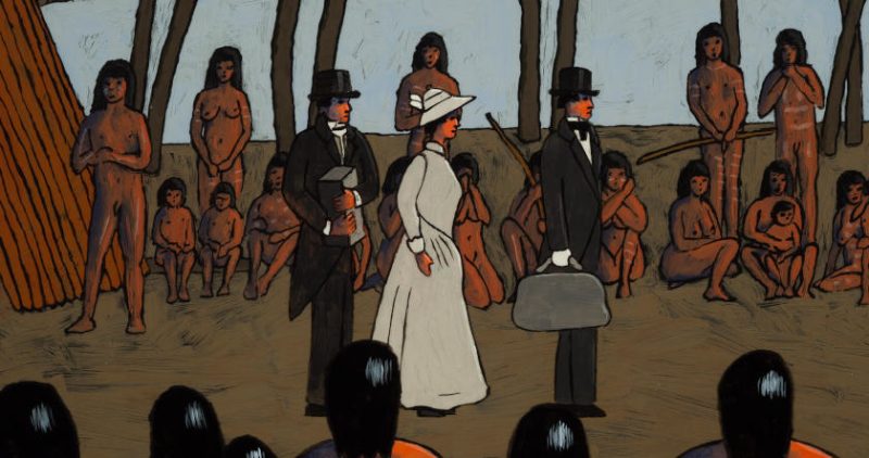 Darwin's Notebook animation film still
