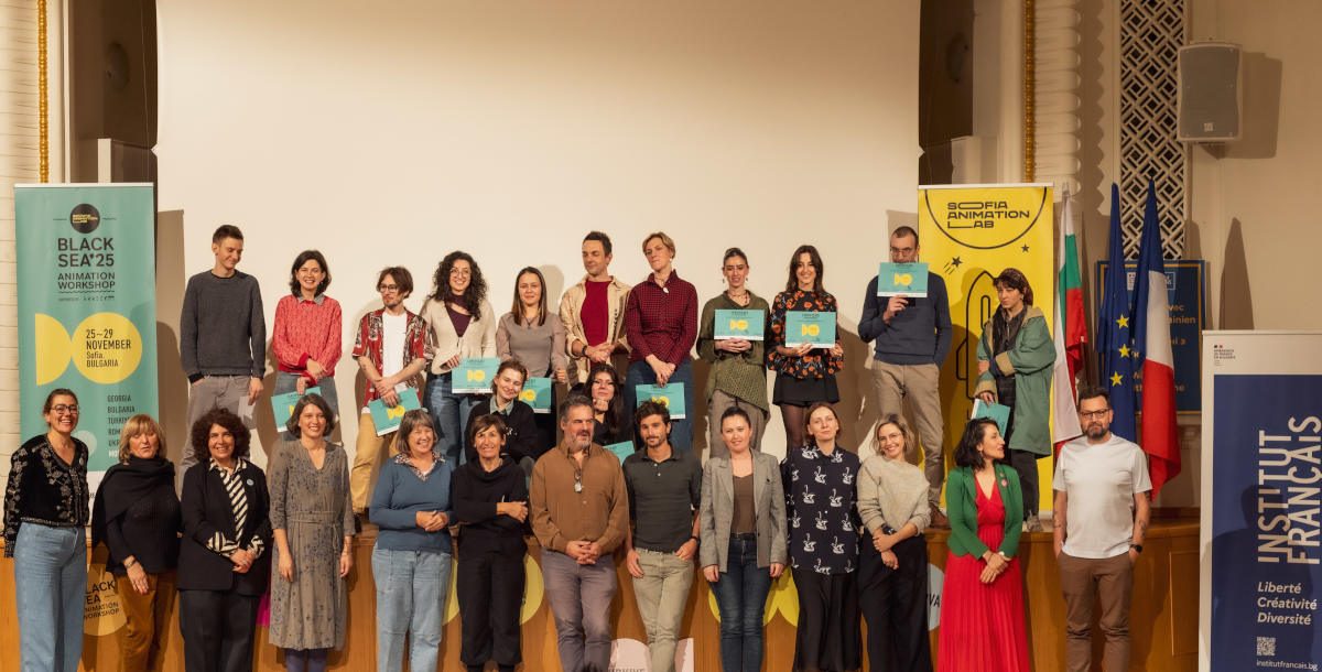 Black Sea Animation Workshop 2025 group photo