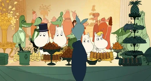 Moomins on the Riviera animation feature still