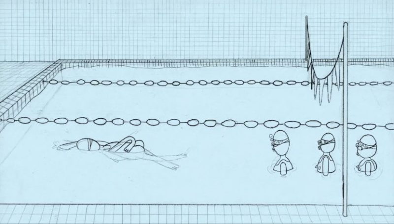 SWIM! Isabel Santos animation still