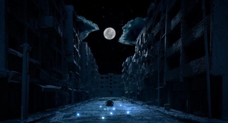 Night by Ahmad Saleh animation film still