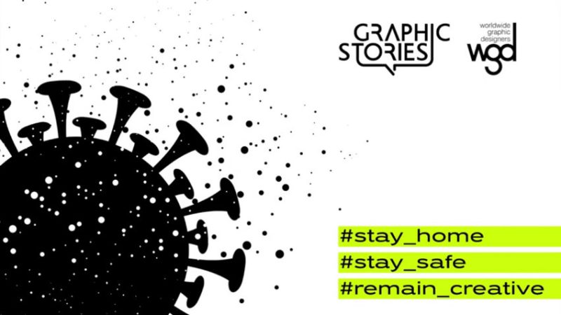 333 Graphic Designers Give a #StayHome #StaySafe Message visual