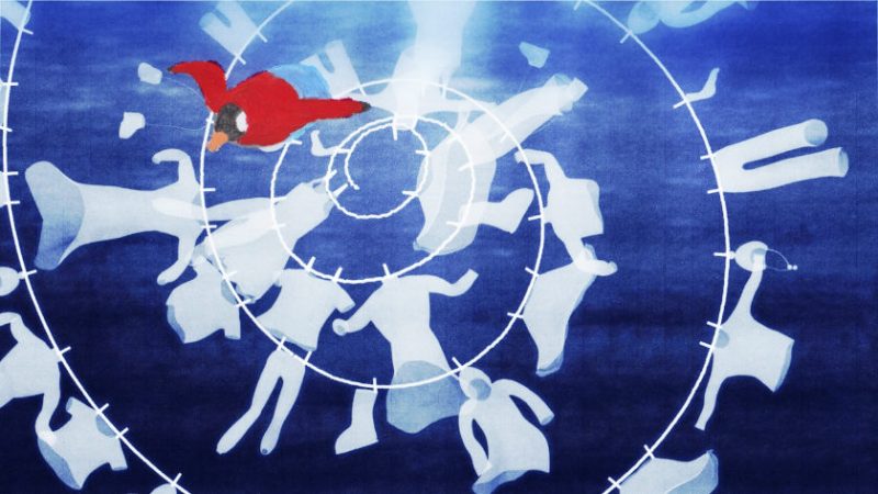 Swimming with Wings animation film still