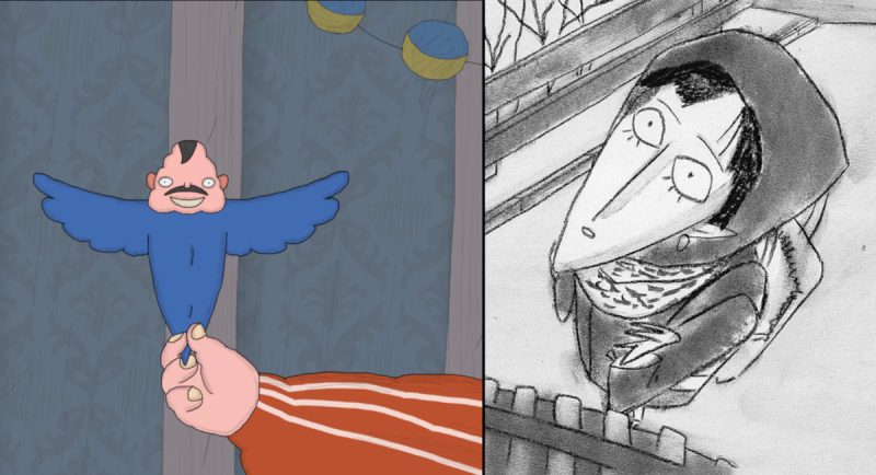 Ukrainian animation shorts film collage
