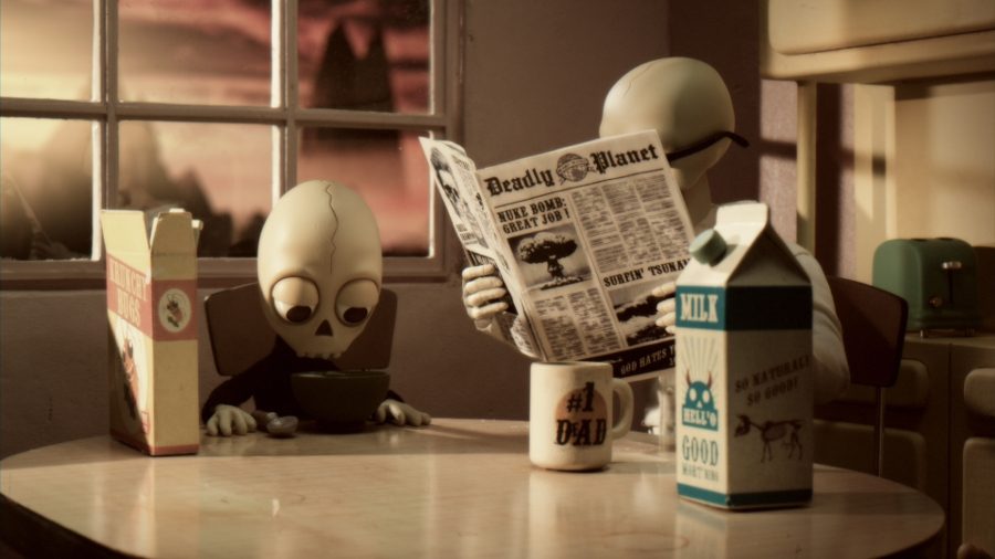 The Death, Dad &amp; Son by Viincent Paronnaud animation film still