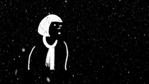 The Evening her Mind jumped out of the window animation film still