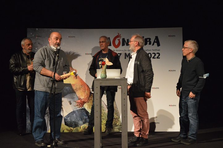 Anri Koulev, Humberto Santana, Wilson Lazaretti, Fernando Galrito and Miguel Pires de Matos / Monstra Festival 2022