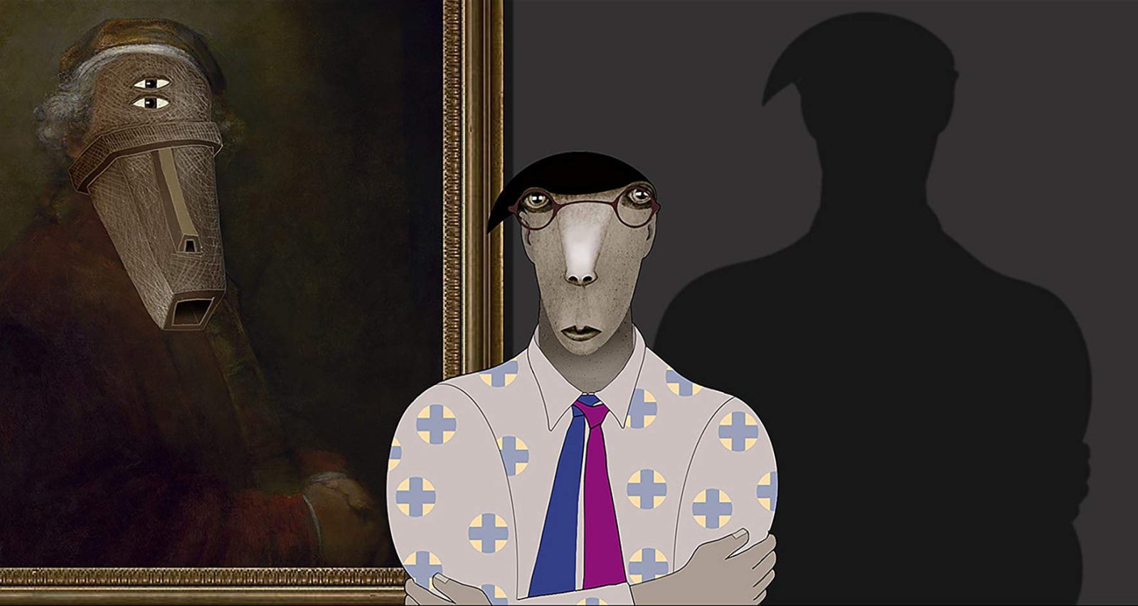 Ruben Brandt, Collector by Milorad Krstic animation film still