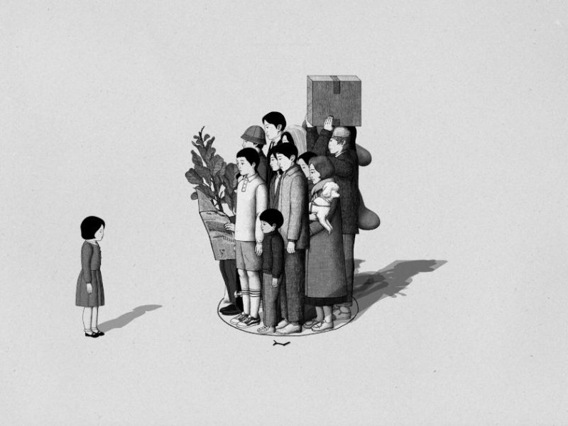 Circle by Joung Yumi animation film still