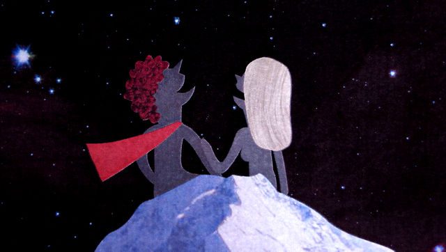 My Face Is In Space by Tom Jobbins animation film still