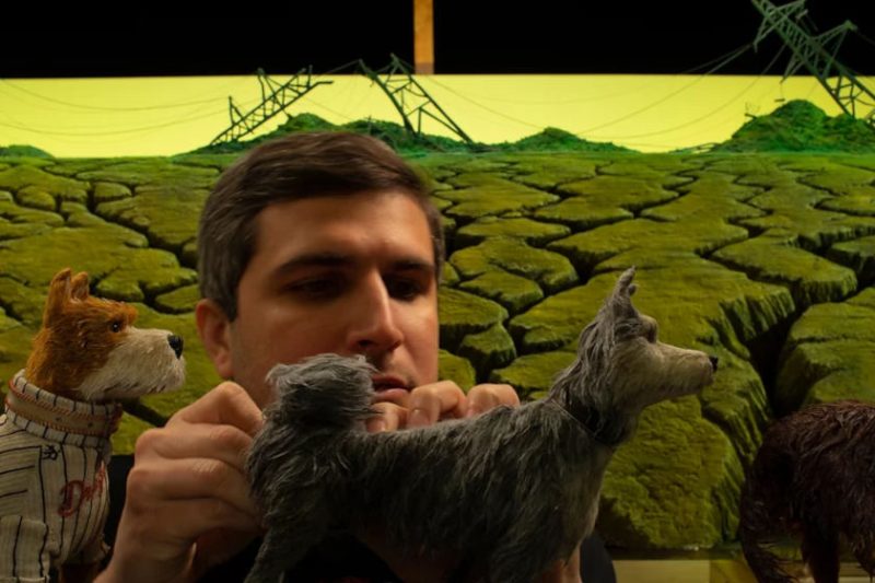 Thiago Calcado Animating behind the scenes photo