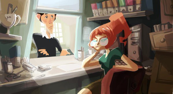 Office Kingdom animation film still