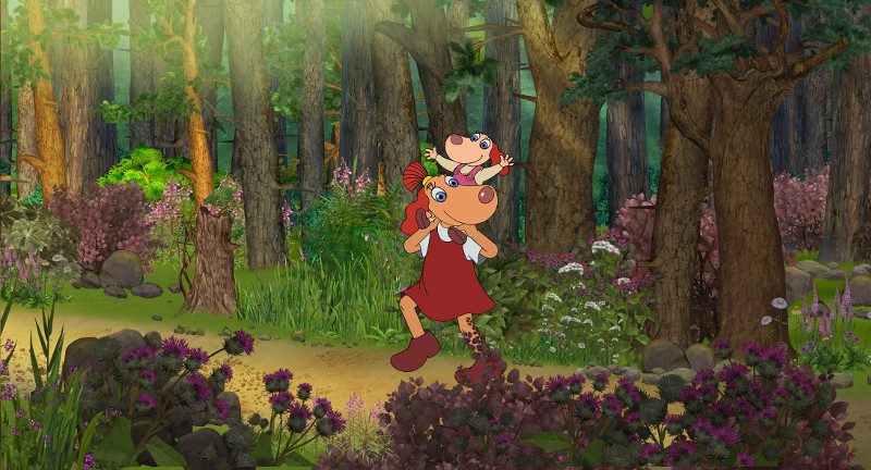 Lotte And The Lost Dragons by Janno Põldma and Heiki Ernits animation film still
