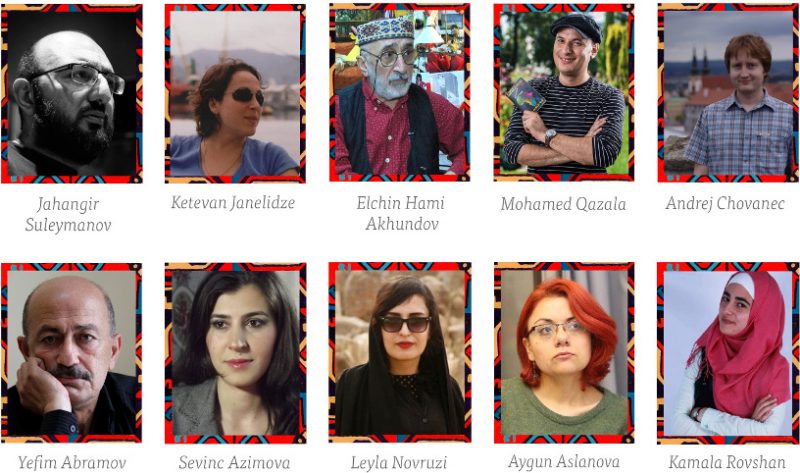 Azerbaijan's Animafilm Jury collage photo
