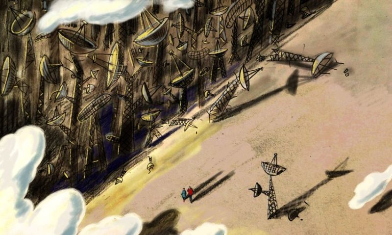 The Island by Anca Damian animation film still