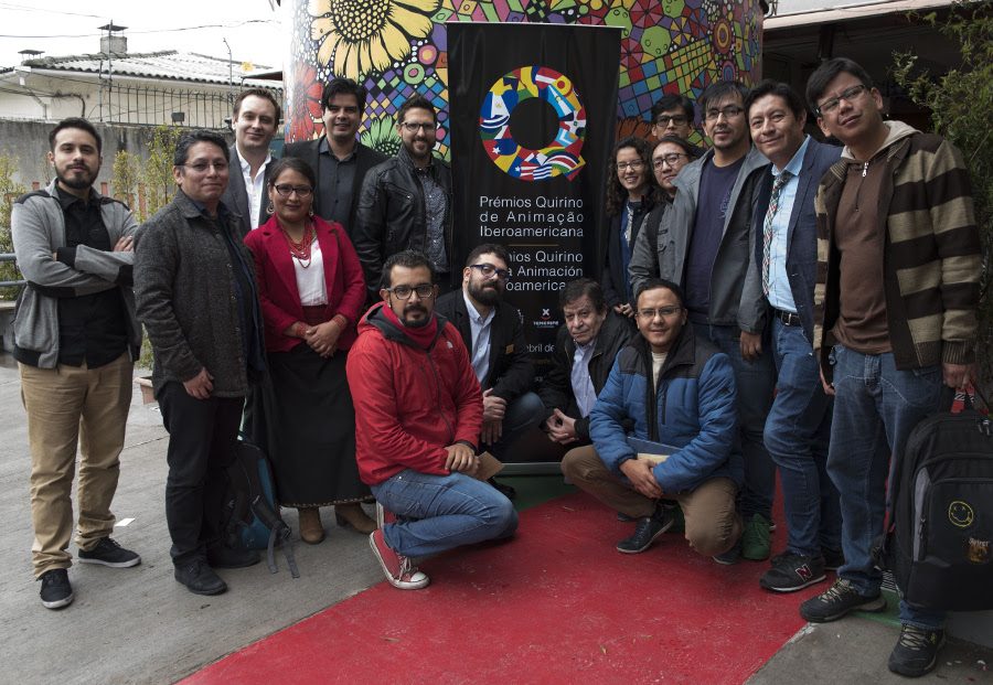 Premios Quirino photo with animation participants