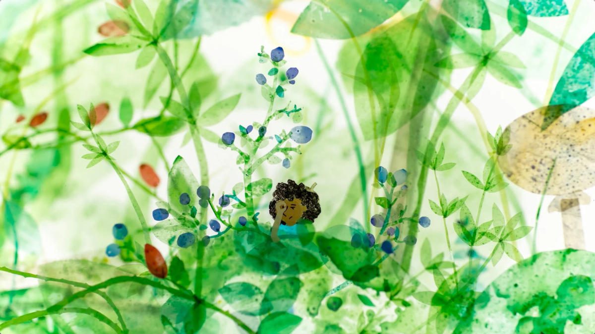 Camille &amp; Chameleon, dir. Lucie Nichelmann, animation film still