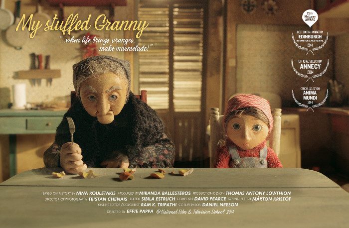My Stuffed Granny animation film still
