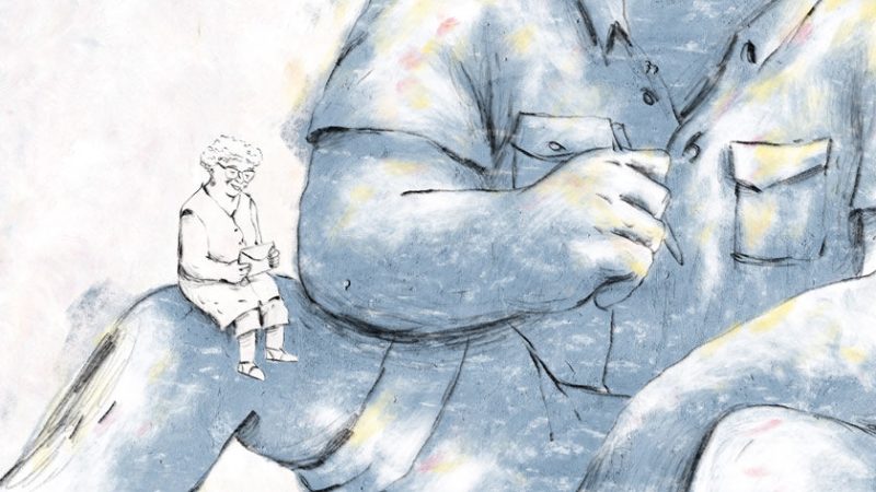 Garbage Man animation film still