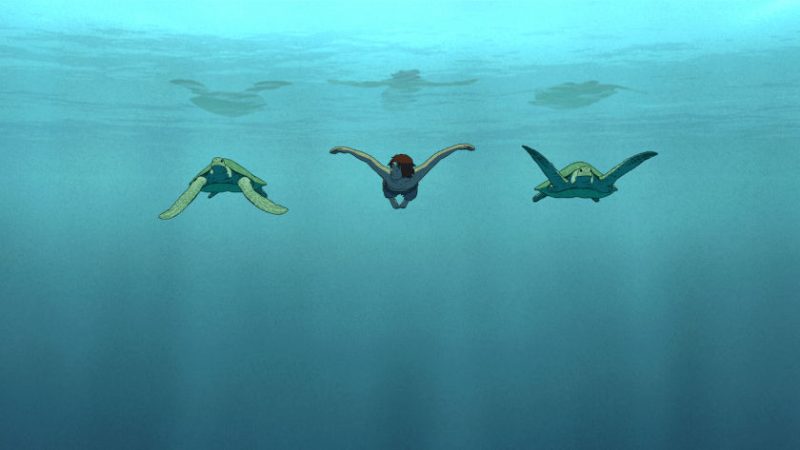 The Red Turtle animation film still