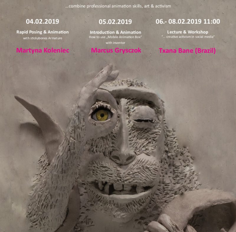 1st Bauhaus and 3rd Boddinale Stop Motion Academy visual