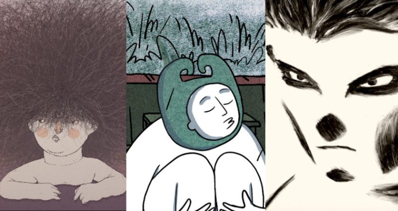 Animocje Festival 2021 films collage