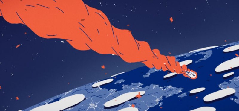 The Lonely Orbit by Frederic Siegel &amp; Benjamin Morard animation film still
